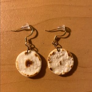 Flour Tortilla Earrings